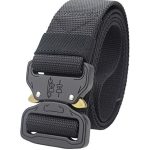 Contacts Men’s Synthetic Quick Release Buckle Nylon Belt (Free Size)