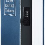 Amazon Basics Book Safe with Combination Lock, Blue