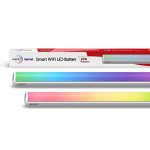Wipro Next Smart Wi-Fi 20W CCT+RGB LED Batten | 16 Million Colours | White Tunable | Dimmable |Scheduling |Scene Creation |Smart Grouping of Lights |Amazon Alexa & Google Asst. Compatible |Pack of 1