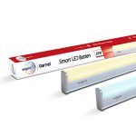 Wipro Next Smart Wi-Fi 20W CCT LED Batten | White Tunable | Dimmable | Scheduling | Scene Creation | Smart Grouping of Lights | Control from Anywhere |Amazon Alexa & Google Asst Compatible |Pack of 1