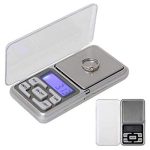 Glun METROMHa Electronic Pocket Scale MH Series, 200g (Silver)