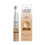 Lacto Calamine Under Eye Cream For Dark Circles, Fine Lines & Puffy Eyes For Unisex, Cooling Massage Roller With Coffee, Sweet Almond & Vitamin E, Dermatologically Tested, 15g
