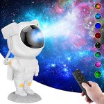 Desidiya® Star Projector Galaxy Projector with Remote Control – 360° Adjustable Timer Kids Astronaut Nebula Night Light, for Baby Adults Bedroom, Gaming Room, Home and Party