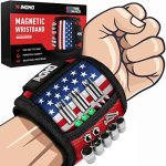 Tool Gifts for Men Stocking Stuffers – Magnetic Wristband for Holding Screws, Wrist Magnet, Gifts for Dad Father Husband Him, Gadget Tool Men Women Magnetic Tool Gift for Carpenter,Woodworker