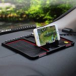 OAHU Updated 2023 Anti-Slip Phone Holder with Extra Large Pad, Phone Holder in Car, Universal Multifunction Car Dashboard Non-Slip Mat for Phones, Sunglasses, Keys, Gadgets and More