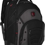 WENGER SYNERGY 16 Inch Laptop Backpack with Tablet Pocket, Padded compartment in Black/Grey (26 Litre)-blend of style & function, Swiss designed, 600635