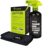 Tukzer 2-in-1 Professional Screen Cleaning Kit (500ML) for Camera, Lens, Binocular, Laptop, TV, Monitor, Smartphone, Tablet (Includes: Anti-Static Cleaning Liquid 500ml, Plush Microfiber Cloth)
