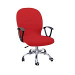 Gadgets Appliances Office Stretch Spandex Chair Covers Solid Color Anti-Dirty Computer Seat Chair Cover Removable Slipcovers Pack of 6