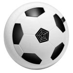 Gooyo GY3222 Floating Hover Football with Colorful Flash Light Effect | Indoor & Outdoor Pro Air Football Game for Kids/Girls/Boys/Gifts | White Color, Power Source: 4xAA Battery (Not Included)