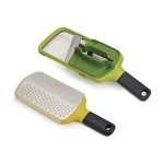 Joseph Joseph Kitchen Gadgets, Set of 2, Mandoline Slicer & Grater, Multicolor