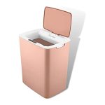Jiffy 14L Plastic Automatic Smart Sensor Dustbin with Lid for Home, Office, Kitchen, Bathroom, Room (Baby Pink)(Motion-Sensor)