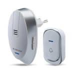 Anchor by Panasonic Wireless Door Bell | Smart Door Bell for Hoome Office | Remote Doorbell (Grey, 22730)