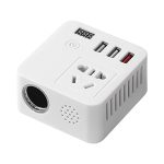 CLUB BOLLYWOOD Smart 150W Car Power Inverter 12V to 220V Auto Charger Adapter White | Consumer Electronics | Vehicle Electronics & GPS | Car Electronics Accessories | Power Inverters