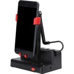 Stable Adjustable Stand Automatically Mobile Phone Shaker, Simple to use, Safe and Convenient to use Mobile Phone Shaker, Lazy People for Car Smartphone Home