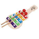ADA Handicraft Gitar Xylophone for Kids, Wooden Xylophone Toy with 5 Knocks Child Safe Mallets for Educational & Preschool Learning Music Enlightenment – Musical Instruments