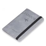 Gadget Ninja Premium Passport Holder Wallet for Travel with RFID Protection (Gray)