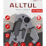 KeySmart AllTul Vulture – 10-in-1 Multi-Tool with Bottle Opener, Wrench, Carabiner, Philips Head, Wire Cutter, Flat Head, Spoke, Cutter, Ruller and Keyring Hole