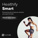 HealthifyMe 1-Month Healthifysmart, Lose Weight With Smart Calorie Tracking, Ai Assistant Ria, Customized Diets & Workouts, & More(Activation Code Email Delivery)