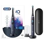 Oral B iO8 Black Ultimate Clean Electric Toothbrush for Adults with a Travel Case