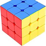 Youmeen cube 3×3 cube high speed with Excellent Corner Cutting – Gift for Kids and Adults – Smooth and Fast 3×3 magic cube for Speedcubing Enthusiasts and Beginners alike – Ideal Brain Teaser Puzzle Cube for Improved Focus and Memory