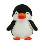 Amazon Brand – Jam & Honey Penguin, Plush/Soft Toy for Boys, Girls and Kids, Super-Soft, Safe, Great Birthday Gift (Black and White, 17 cm)