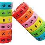 The Trust Box Magnetic Arithmetic Learning Toy, Cylinder Numbers and Symbol Toys, Intelligence Brain Developing Toy for Kids | 2 Sets -12 Pieces. Multicolor