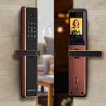 Denler DL04H Rose Gold Smart Lock Digital Door Lock Wi-Fi Remote Unlock Using App, Fingerprint, RFID Card, PIN, Manual Key Access 3 Years Warranty…