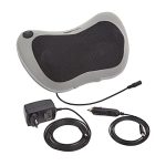 Amazon Basics Corded Electric Cushion Massager with Heat, Black