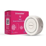 HomeMate Wifi Smart Alarm Siren for Alexa, Google Home and IFTTT – Small Size (No Hub Required)