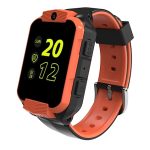 WEARFIT Next-Gen Champ 4G Plus 1.7 in HD Display Kids Smartwatch with 4G Video Call, GPS Tracking, Games, Anti-Theft 7 Games and Parental Control Age 3-12 Years Does not Support jio sim (Orange)