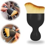 WIDEWINGS Car Interior Detailing Soft Brush Detailing Interior Auto Interior Soft Hair Removal Brush Scratch Free, Cleaning Dashboard Curved Design Universal Car Brush Tool (Pack of 1)