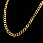 RD Gadgets Gold Plated Lining Chain Brass Material for Mens and Boys