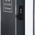 Amazon Basics Book Safe with Combination Lock, Black