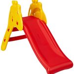 Amazon Brand – Solimo Red & Yellow Giraffe Slide | Indoor/Outdoor | Ideal for Boys/Girls 3+ years
