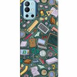Mugruch Colorful Hard Back Case Cover for Apple iPhone 12 | Student Study Gadgets Pattern | Design- – D24