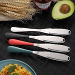 Dhruv Mart Butter Knife with Holes, Thickened Stainless Steel Butter Spreader Knife for Cold Butter, Spread that Butter Knife 3- in- 1 Kitchen Gadgets Pack of 1 Silver (Random)