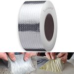 Zulaxy Waterproof Aluminium Rubber Tape for Leakage Repair, Hot & Cold Temperature Aluminium Foil Tape, Perfect for Sealing Roof & Water Leakage, Surface Crack, Metal & Pipe Repair(5CM x 5M, Silver)