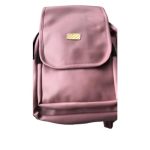 Women Tan Backpack Travel Backpack Charlie Ladies bag for Women Casual Backpack (Pink, Pack of 4)