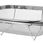Kitchen Kemistry, Expanding Sink Strainer Retractable Drain Basket Kitchen Gadget – 36.5 cm – Silver