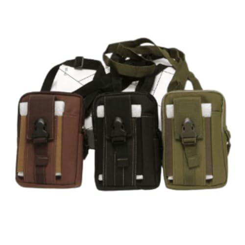 G Mall Tactical Molle EDC Utility Pouch Gadget Belt Waist Bag with Cell Phone Holster Holder and Multipurpose EDC Pouch Belt Waist Bag