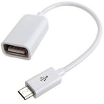 at Gadget Works Generic OTG Mini USB Cable for Computer | Tablet | Smartphones and All C-Type Devices | Total of 6 Cables