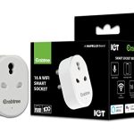 Havells 16 A WiFi Smart Plug (White) (ACST161603) with Energy Monitoring- Suitable for Large Appliances like Geysers, Heaters, OFR’s, Air Conditioners (Works with Alexa and Google Assistant)- White