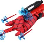 Tahera Spider Web Shooters Toy for Kids, Spiderman Real Hand Gloves, Hero Launcher Wrist Toys without Rope, Cosplay Bracers Accessories, Diwali and Birthday Gift for Kids, Children’s Educational Toys.