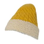 SECRET DESIRE Women Knitted Beanie Winter Fashion Thermal Hats Outdoor Gadget Yellow