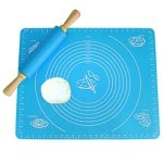 Asterin Sales Silicone Baking Mats Sheet Pizza Roti Mat Rolling Dough Non-Stick Maker Pastry Kitchen Gadgets Cooking Tools Bakeware (Multicolor, 50 X 40) (1)