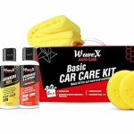 Wavex Car Cleaning Kit Contains Car Polish Carnauba Wax, Car Dashboard Polish, Car Scratch Remover, Premium Microfiber Cloth, 2- Ultra Fine Foam Applicators