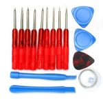 DIY Crafts Kit Screwdriver Set Tablet Cellphone 15 in 1 Repair Tools Cell Phone for Mobile Smartphone Gadgets DIY Crafts Works (Design # No 2, Screwdriver Set)