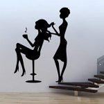 Gadgets Wrap Woman Design Wall Sticker for Living Room Removable Vinyl Wall Decal, AG20-DRP-4295