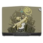 GADGETS WRAP Printed Vinyl Top Only Skin Sticker Decal for Alienware 15 R4 – Rap Boy