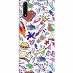 Dugvio Printed Colorful Hard Back Case Cover & Compatible for Oppo A31 | Student Study Gadgets Art (Multicolor)